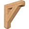 Ekena Millwork Traditional Craftsman Smooth Bracket, Western Red Cedar, 5 1/2"W x 28"D x 28"H BKT06X28X28TRA04SWR - alternate 1